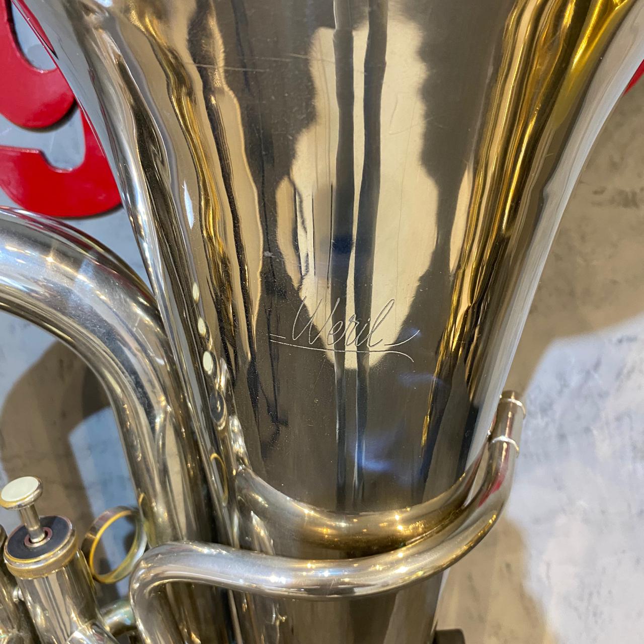 Tuba Weril J310  3/4 Niquelada – Usada