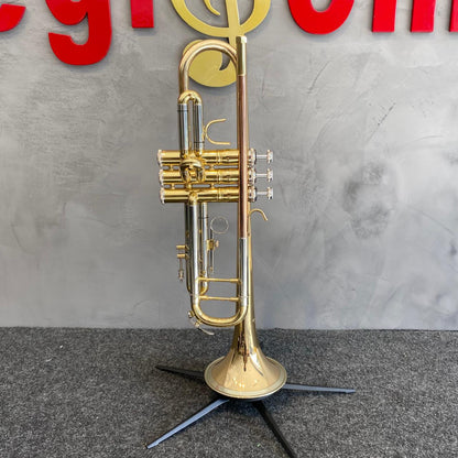 Trompete Harlen HTR-10GB Sib Laqueado - Novo
