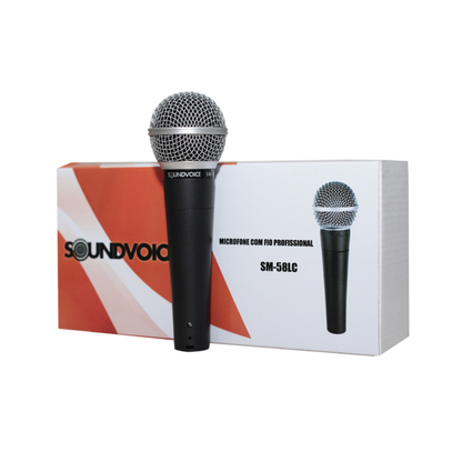Microfone Soundvoice SM-58LC