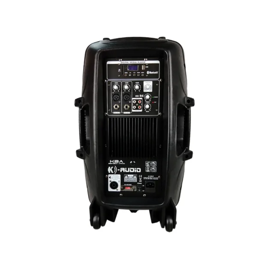 CAIXA DE SOM ATIVA PLAST K AUDIO KBA12A