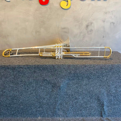 Trombone longo Tokai TP-200PG Sib – Prata C Dourado – NOVO