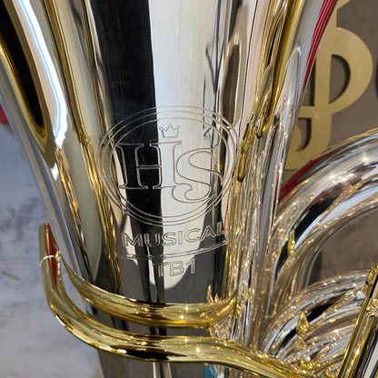 Tuba HS Musical TB1 PRATA Sib 5/4 NOVA