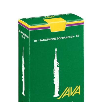 PALHETA DE SAX SOPRANO VANDOREN JAVA GREEN N° 2,5