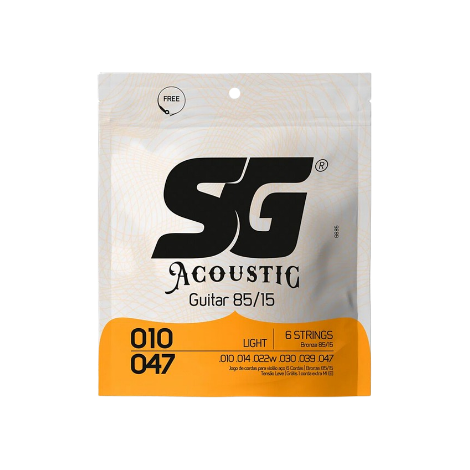 ENCORDOAMENTO VIOLAO AÇO SG+  010