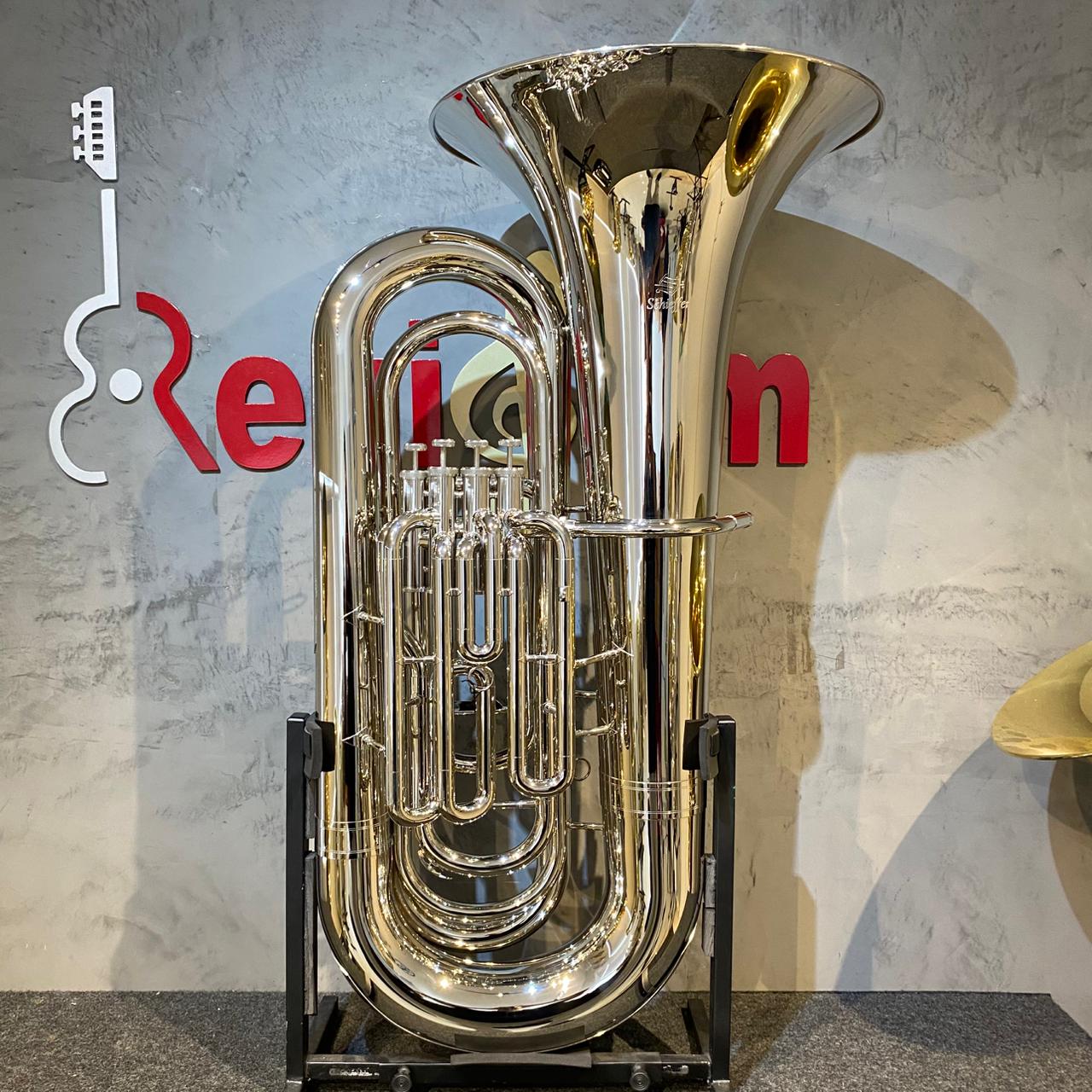 Tuba Schieffer Niquelada - Nova