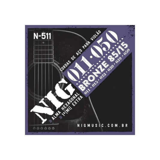 ENCORDOAMENTO VIOLAO AÇO NIG 011 N511