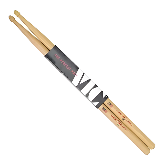 Baqueta Vic Firth American Classic American Classic Madeira Com Ponta De Madeira