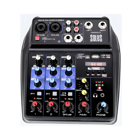 MESA DE SOM COMPACTA SOLUS CLICK-4