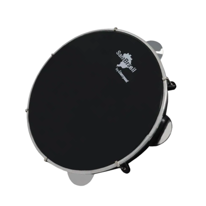 PANDEIRO 10 SAMBRASIL PELE PT STANDART AZUL