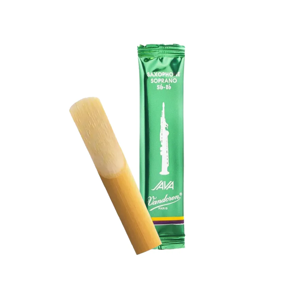PALHETA DE SAX SOPRANO VANDOREN JAVA GREEN N° 2,5