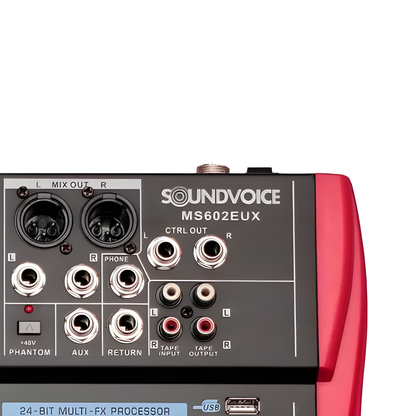 MESA SOUNDVOICE MS 602 EUX 6 CANAIS