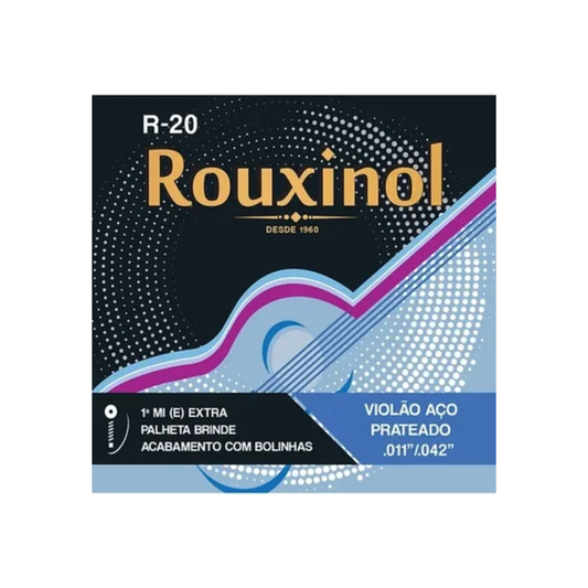ENCORDOAMENTO VIOLAO AÇO ROUXINOL R20